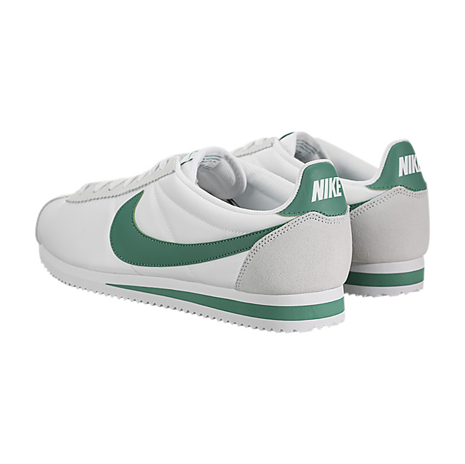 Nike Classic Cortez Nylon - White / Green Noise