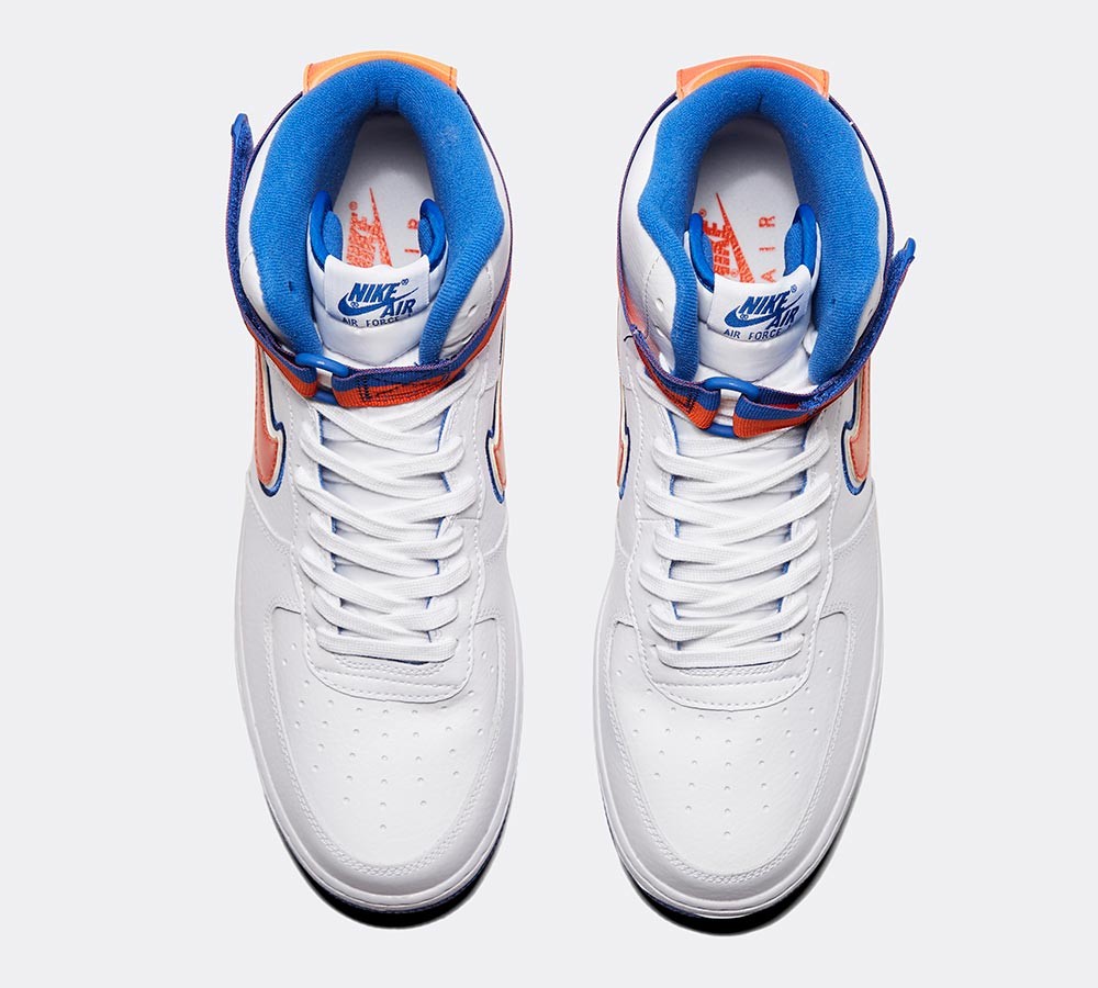 Nike Air Force 1 High '07 LV8 Sport Trainer - White / Team Orange / Game Royal
