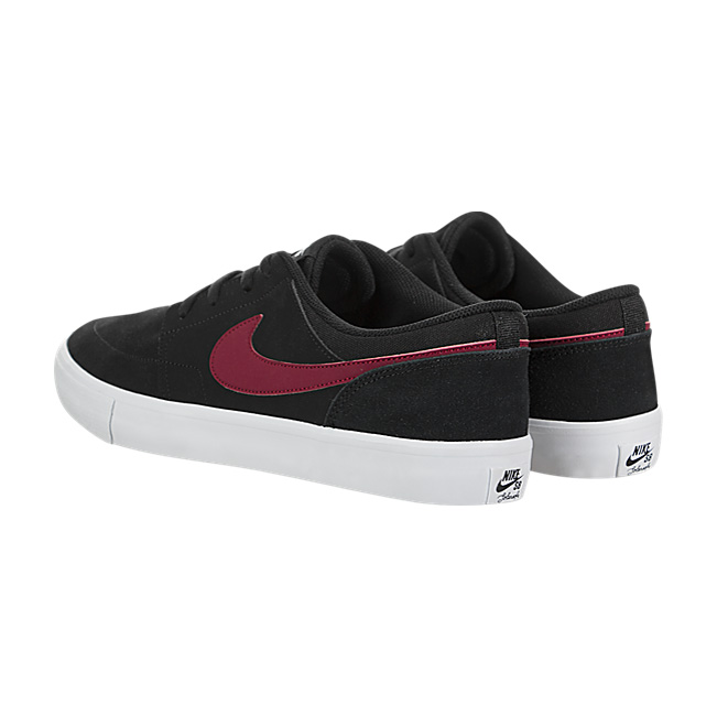 Nike SB Portmore II Solar - Black / Red Crush-White