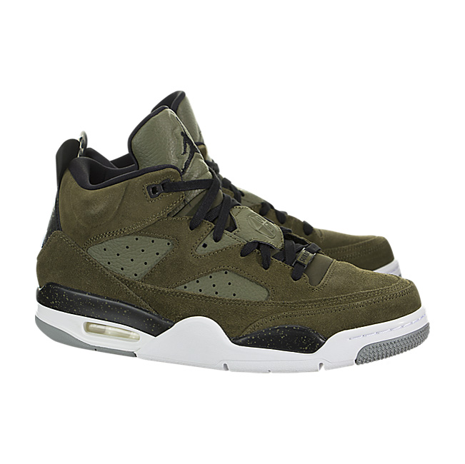 Air Jordan Son Of Mars Low - Olive Canvas / Black-White