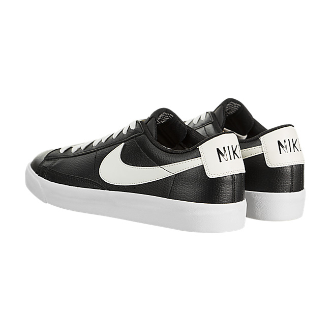 Nike Blazer Low Leather - Black / Sail-Gum Medium Brown