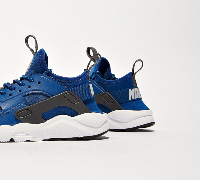 Nike Infant Huarache Run Ultra Trainer | Gym Blue / White / Dark Grey