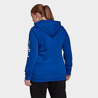 Women's adidas Essentials Full-Zip Hooded Track Top (Plus Size)