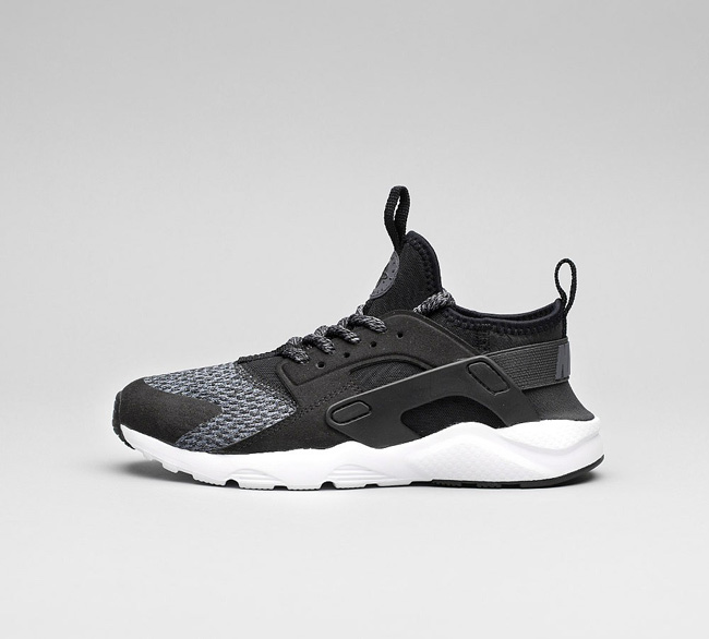 Nike Infant Huarache Run Ultra Trainer | Black / Black / Anthracite