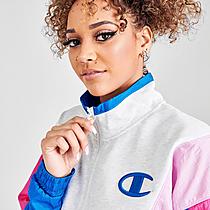 Women's Champion Mixed Media Quarter-Zip Windbreaker Jacket