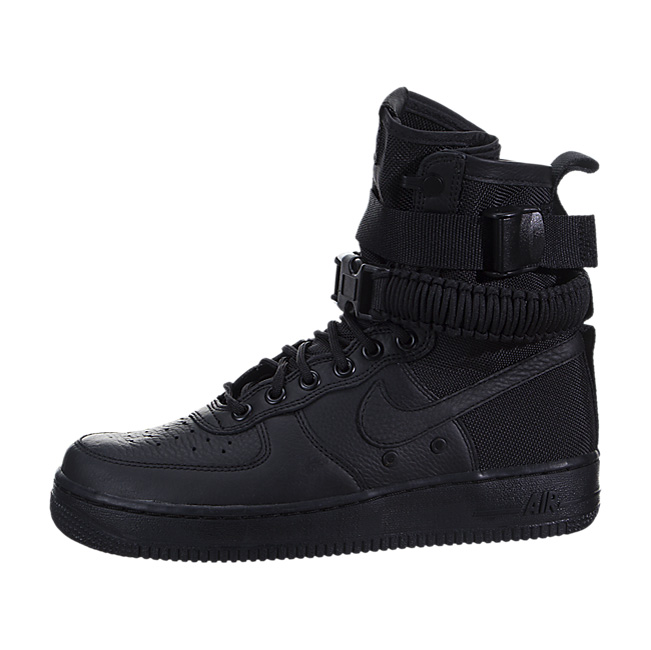Nike Women SF Air Force 1 - Black / Black-Black