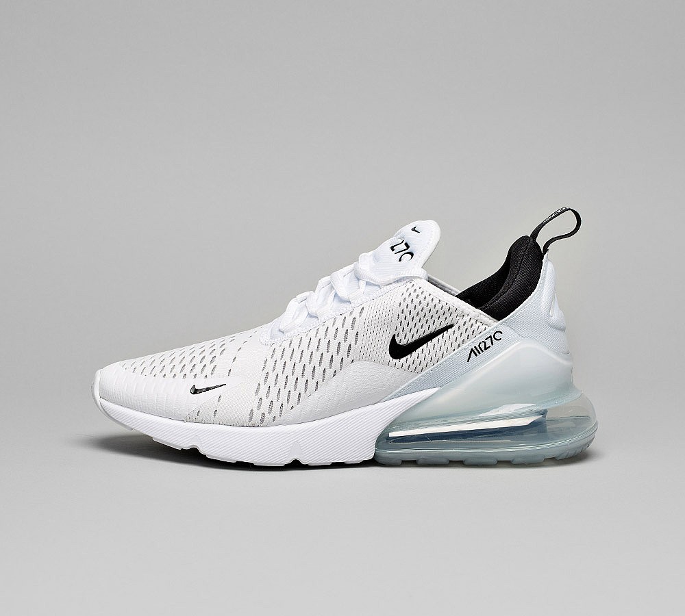 Nike Air Max 270 Trainer - White / Black / White