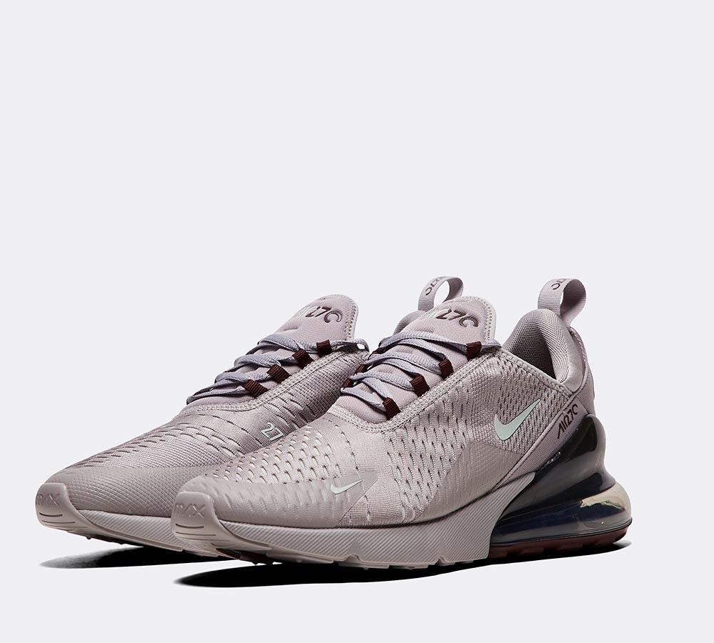 Nike Air Max 270 Trainer - Atmosphere Grey / Light Silver