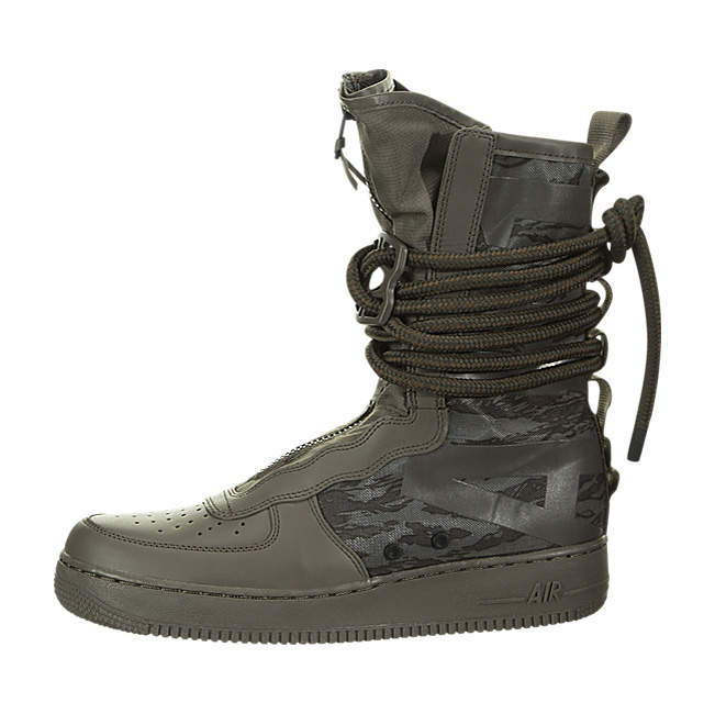 Nike SF Air Force 1 High - Ridge Rock / Black-Sequoia
