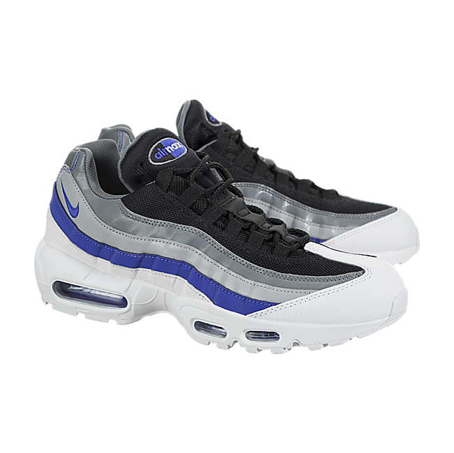 Nike Air Max 95 Essential - White / Persian Violet-Cool Grey-Wolf Grey