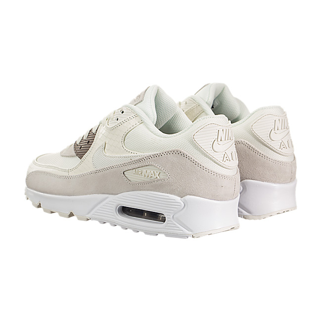 Nike Air Max 90 Premium (Exotic Skin) - Sail / Sail-Sepia Stone-White