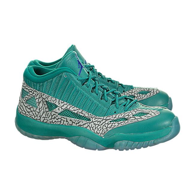 Air Jordan XI (11) Retro Low IE (Highlighter) - Rio Teal