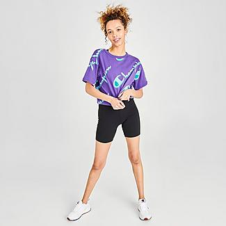 Women's Champion Allover Print Crop T-Shirt