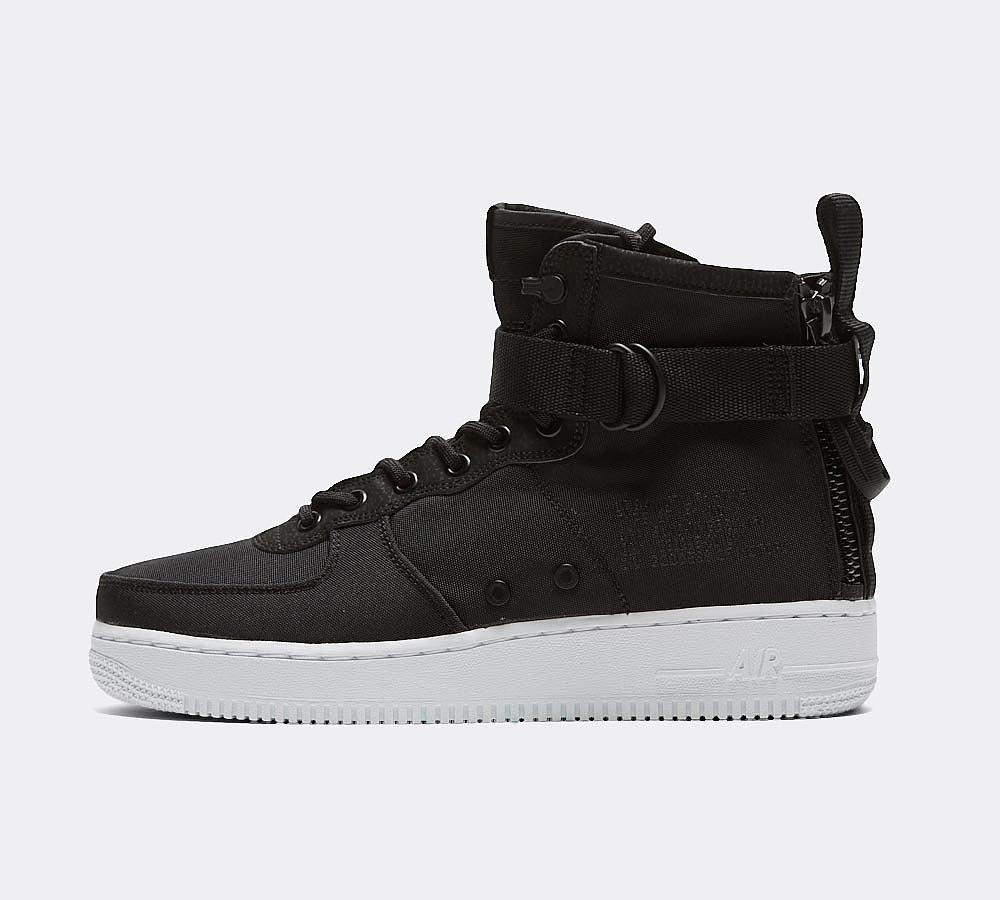 Nike SF Air Force 1 Mid Trainer - Black / Anthracite / White
