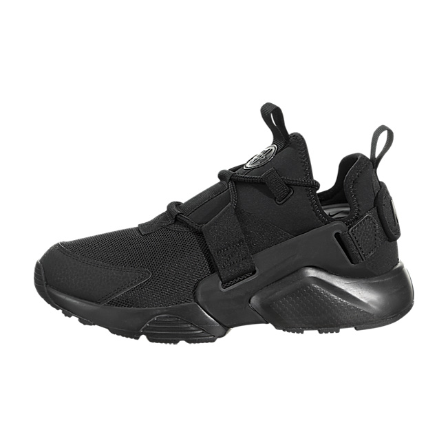 Nike Women Huarache City Low - Black / Black-Dark Grey