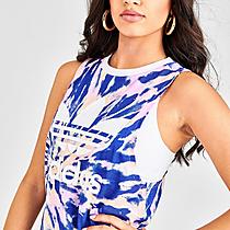 Women's adidas Originals Trefoil Tie-Dye Muscle Tank