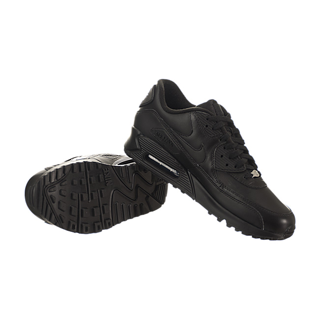 Nike Air Max 90 Leather - Black / Black