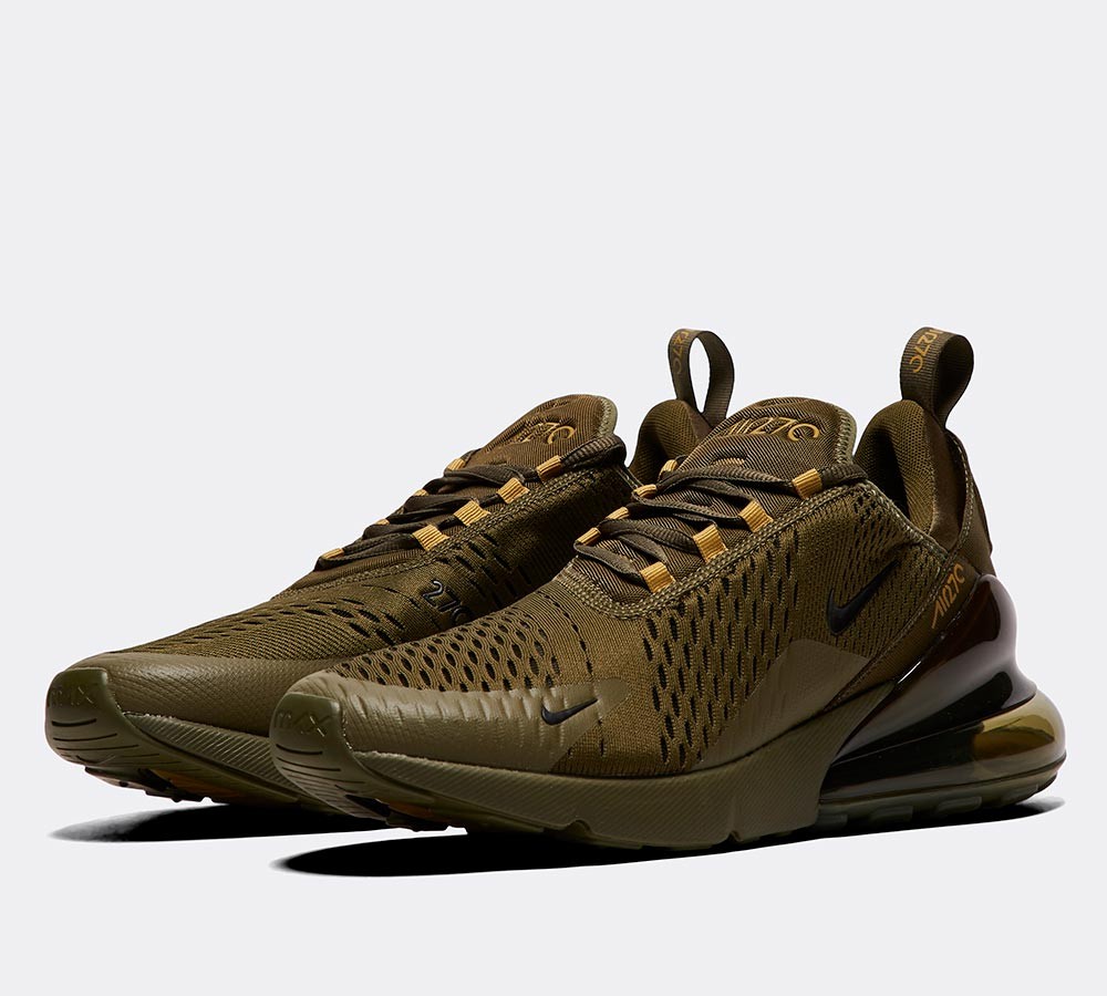 Nike Air Max 270 Trainer - Olive Canvas / Black
