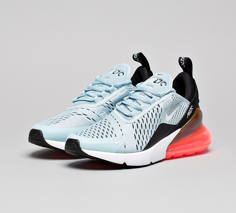 Nike Womens Air Max 270 Trainer | Ocean Bliss / White