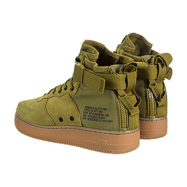 Nike SF Air Force 1 Mid - Desert Moss / Desert Moss