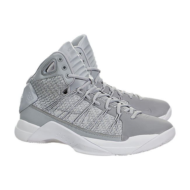 Nike Hyperdunk Lux - Wolf Grey / Wolf Grey-White
