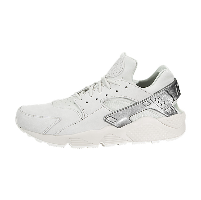 Nike Air Huarache Run Premium - Light Bone / Metallic Cool Grey-Sail