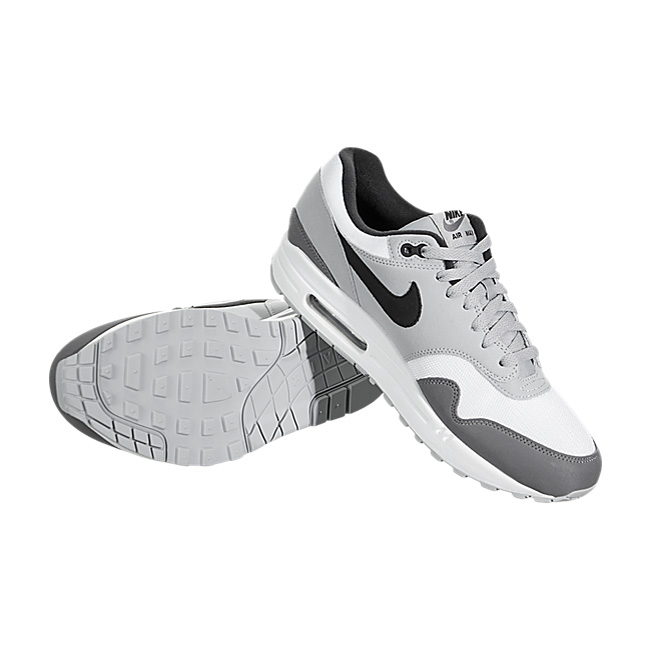 Nike Air Max 1 - White / Black-Wolf Grey-Gunsmoke