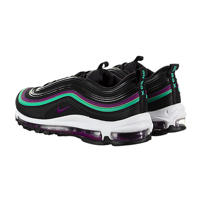 Nike Women Air Max 97 - Black / Bright Grape-Clear Emerald-Black