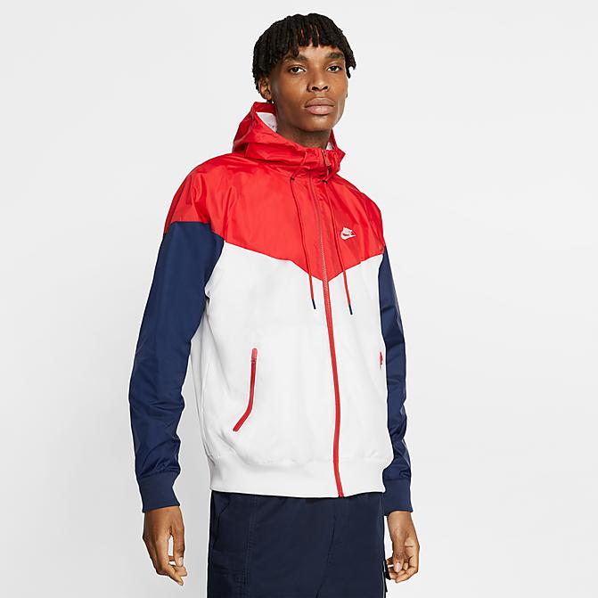 Men's Nike Sportswear Colorblock Windrunner Hooded Jacket
