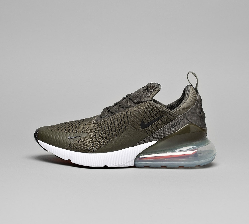 Nike Air Max 270 Trainer - Medium Olive / Black