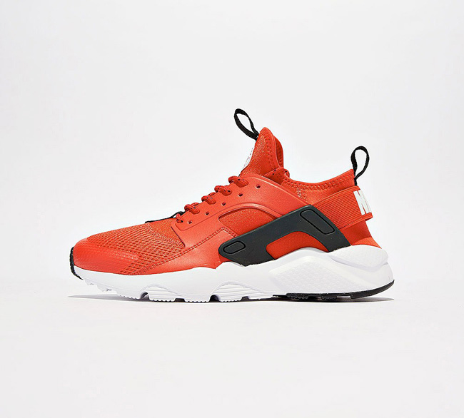 Nike Junior Air Huarache Run Ultra Trainer | Habanero Red / White