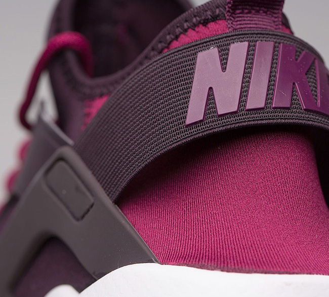 Nike Air Huarache Run Ultra Trainer | Port Wine / Bordeaux / White