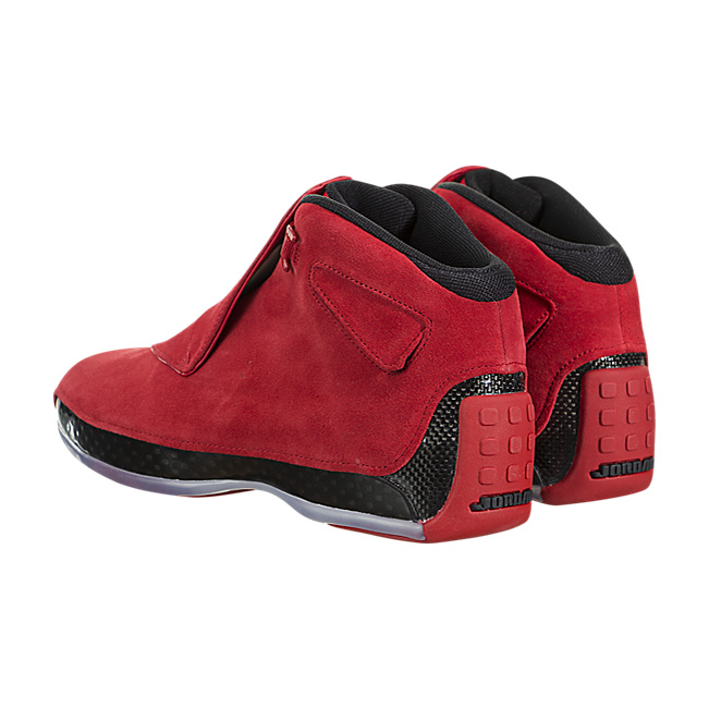 Air Jordan 18 Retro - Gym Red / Black