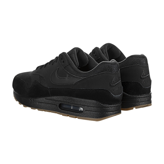 Nike Air Max 1 - Black / Gum Medium Brown