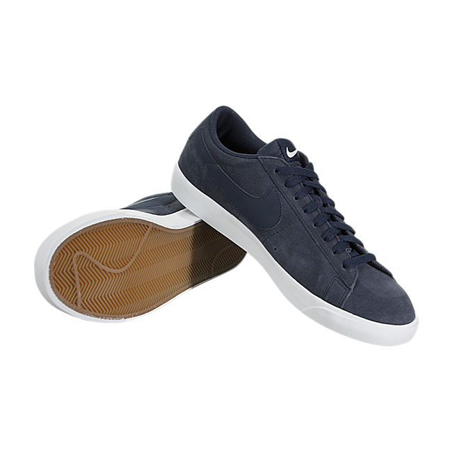 Nike Blazer Low Suede - Obsidian / Sail