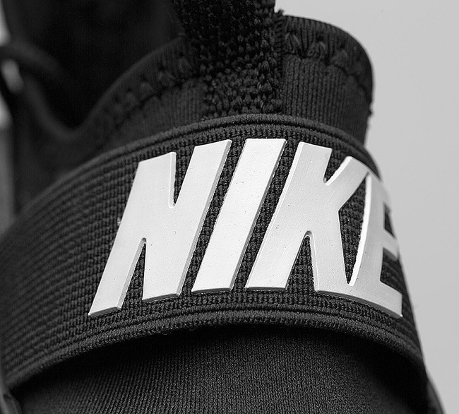 Nike Junior Air Huarache Run Ultra Trainer | Black / Wolf Grey / White