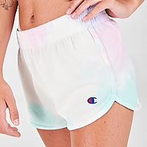 Women's Champion Life Reverse Weave Tie-Dye Gym Shorts