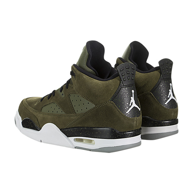 Air Jordan Son Of Mars Low - Olive Canvas / Black-White