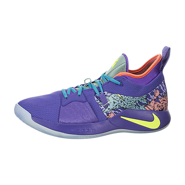 Nike PG 2 MM (Mamba Mentality) - Cannon / Volt-Purple Venom