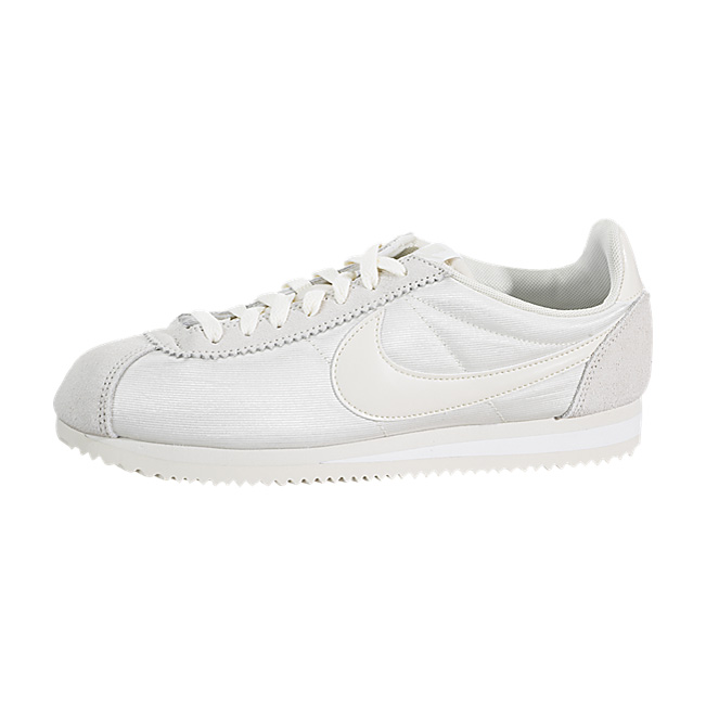 Nike Women Classic Cortez Nylon - Fossil / White