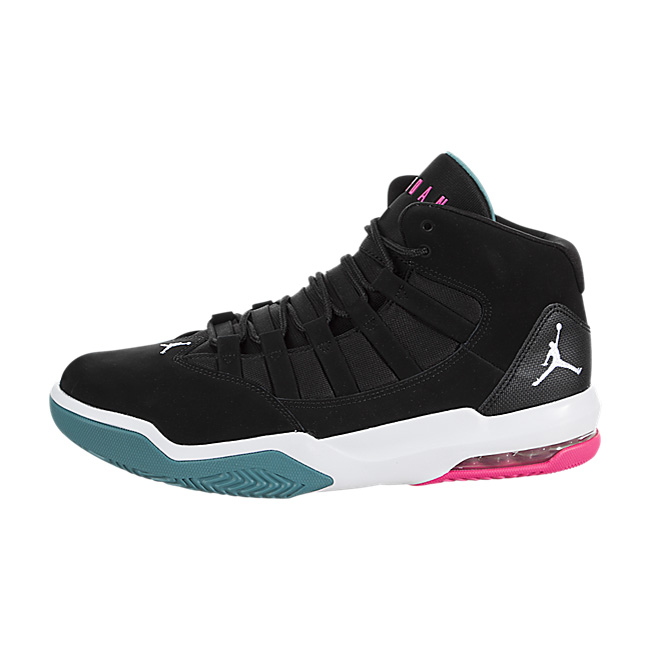 Jordan Max Aura - Black / White-Hyper Pink-Turbo Green