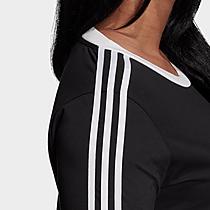 Women's adidas Originals 3-Stripes Long-Sleeve T-Shirt (Plus Size)