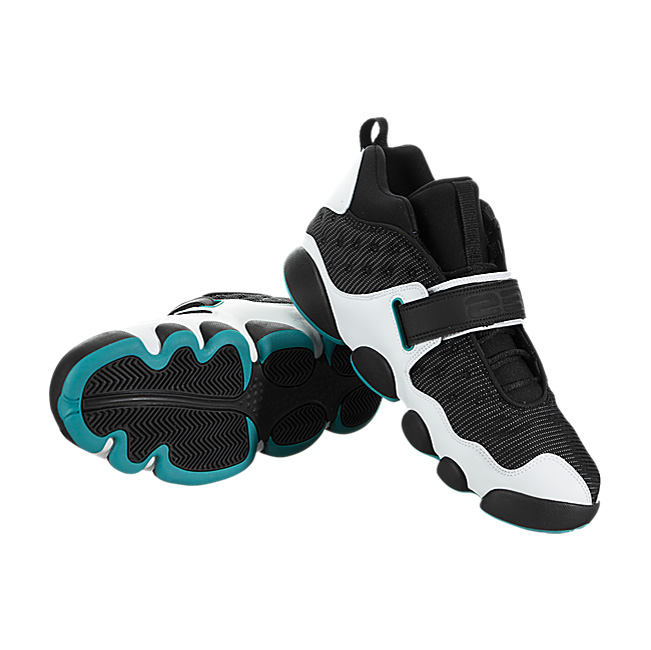 Air Jordan Black Cat - Black / Turbo Green-White