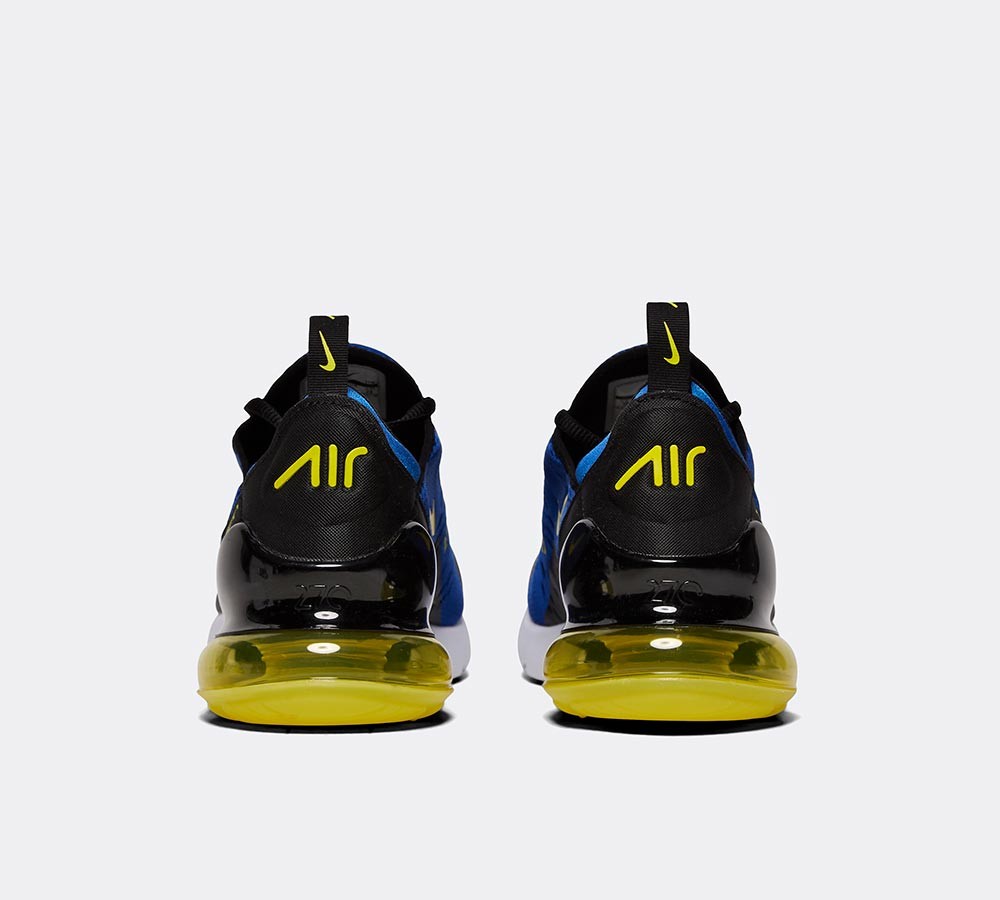 Nike Air Max 270 Trainer - Game Royal / Dynamic Yellow