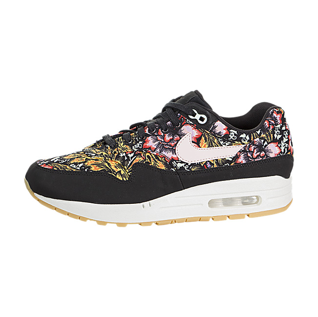 Nike Women Air Max 1 QS (Floral) - Black / Silt Red-Summit White