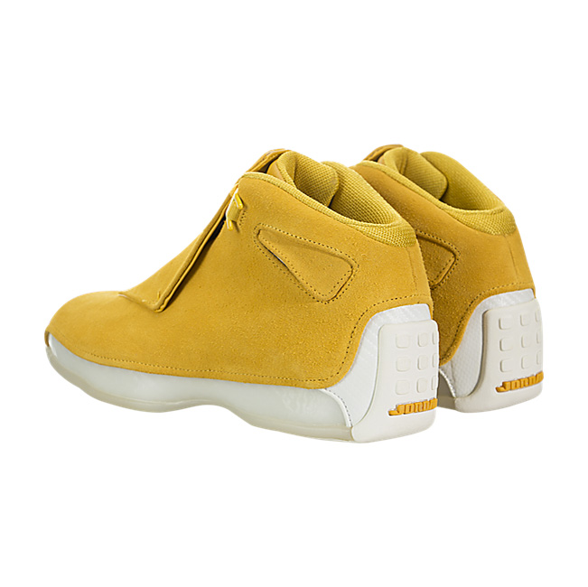 Air Jordan 18 Retro - Yellow Ochre / Sail