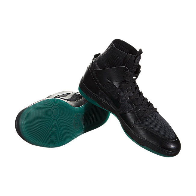 Nike SB Zoom Dunk High Elite - Black / Black-Atomic Teal