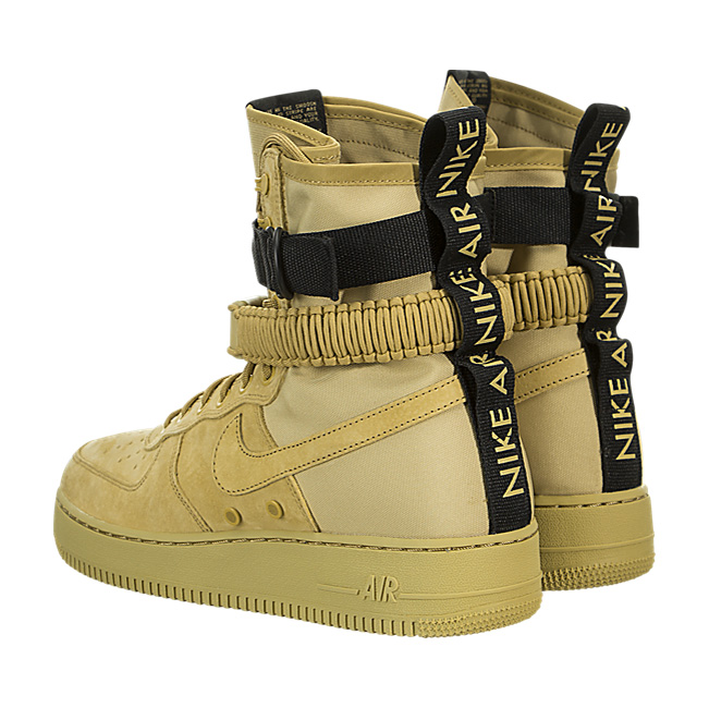Nike SF Air Force 1 - Club Gold / Black