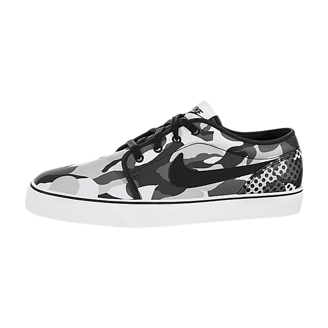 Nike Toki Low TXT Print - Black / White-Dark Grey-Wolf Grey