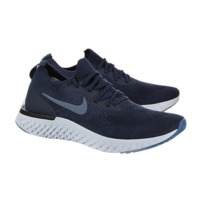 Nike Epic React Flyknit - College Navy / Diffused Blue
